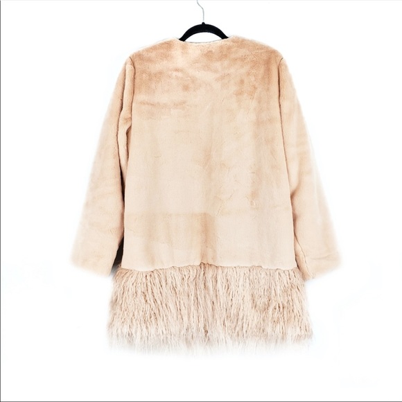 Dennis Basso faux sheared mink coat- BRAND NEW - Picture 3 of 3